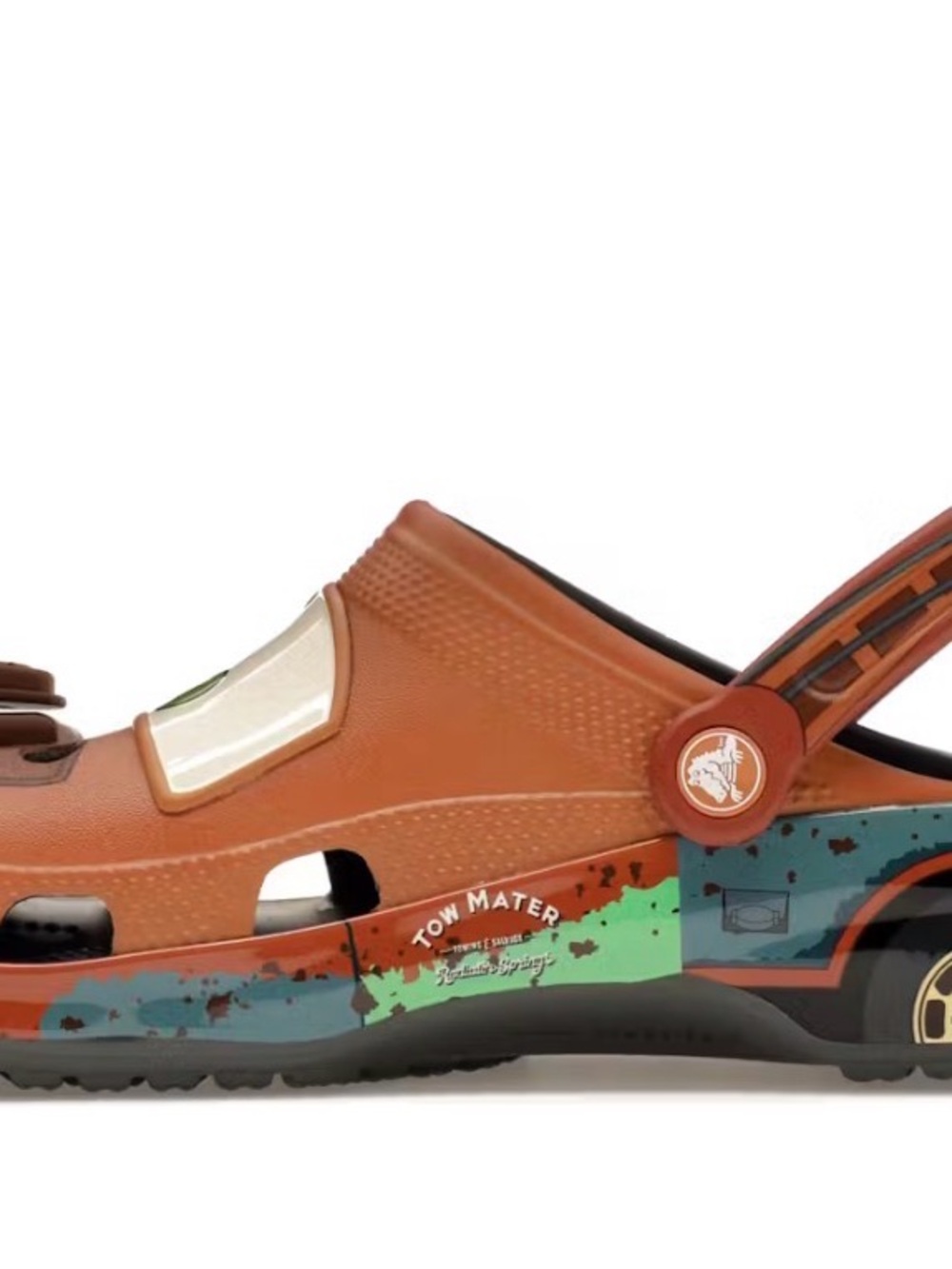 CROCS Kids' Brown Character Clog with Graphic Details - Picture 5 of 8